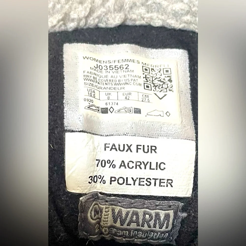 Merrell Bravada Knit Waterproof Hiking Boots- Womens Size 10.5/EU 42 - Picture 7 of 8